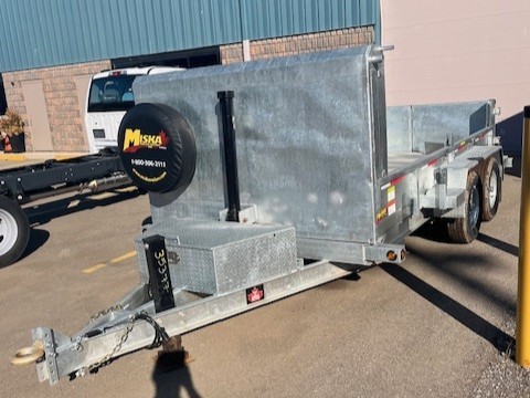 Cargo, Utility Trailers  2025 Miska 5 Ton Custom Galvanized Dump Trailer Photo